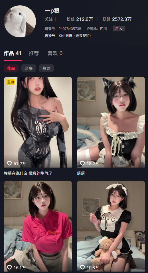 探秘抖音一p狼（小狼崽）的电鸽岛遇合,狼系美学的完整档案