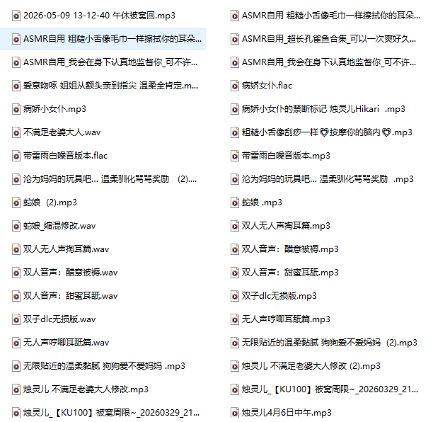 耳朵里的蜡烛精灵:聊聊B站“烛灵儿Hikari”那份让我彻底上头的37A舰长音频